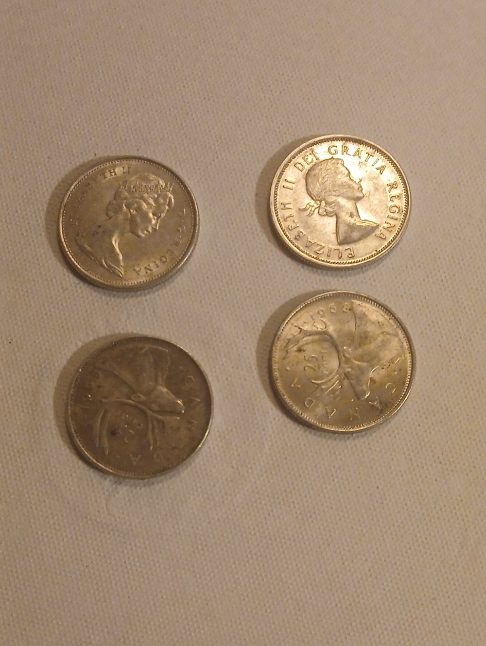 Canadian Quarters (4)